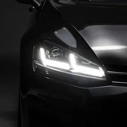 Volkswagen Golf 7 LED Scheinwerfer Chrom Edition Linkslenker 5G1052163