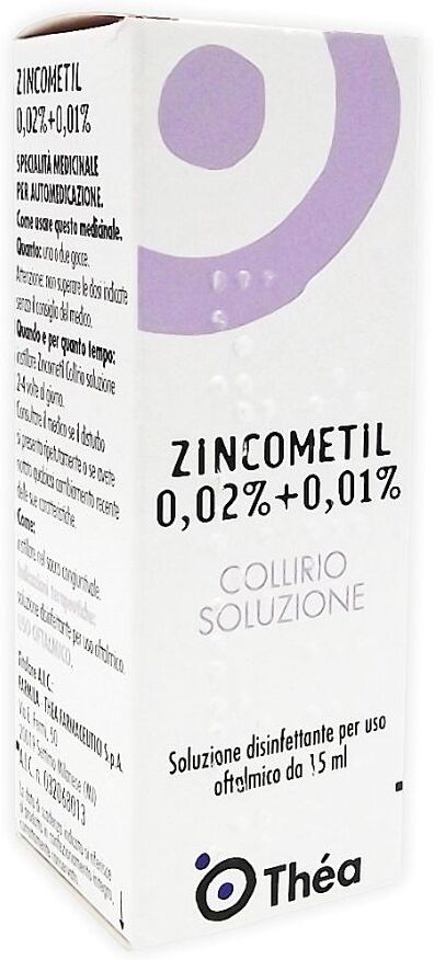 THEA FARMA SpA ZINCOMETIL*COLLIRIO 15 ML