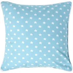 KISSENHÜLLE Sterne 60/60 cm, 100% Baumwolle