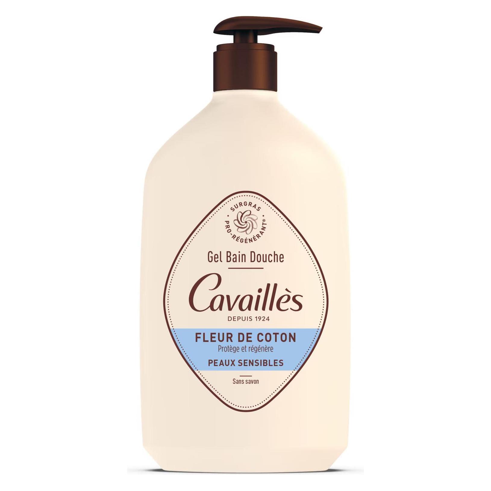 Roge Cavailles Rogé Cavaillès Cotton Duschgel für empfindliche Haut 1L (1000 ml) (48848845)