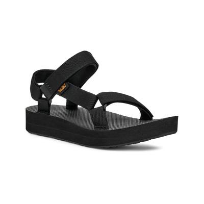 Sandale TEVA "Midform Universal", Damen, Gr. 41, schwarz, Textil, Schuhe Sandale, mit Klettverschluss
