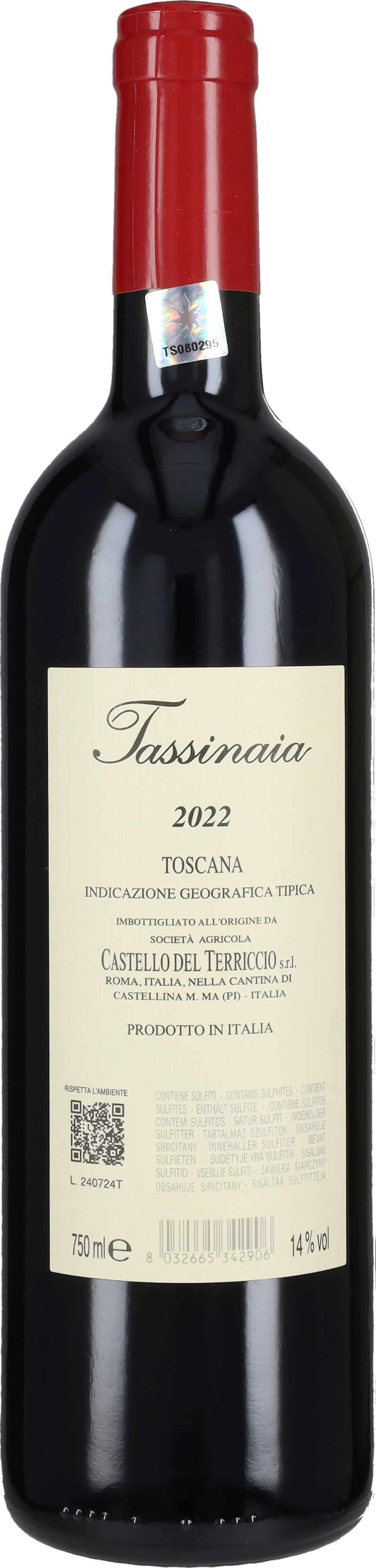 'Tassinaia' Castello del Terriccio 2022