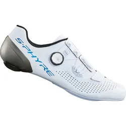 Shimano S-PHYRE RC9W Rennradschuh SPD-SL, Größe 43, Weiß