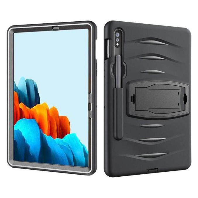 eSTUFF Wombat Defender Case for (Samsung Galaxy Tab S7, Samsung Galaxy Tab S8) (ES683500-BULK)