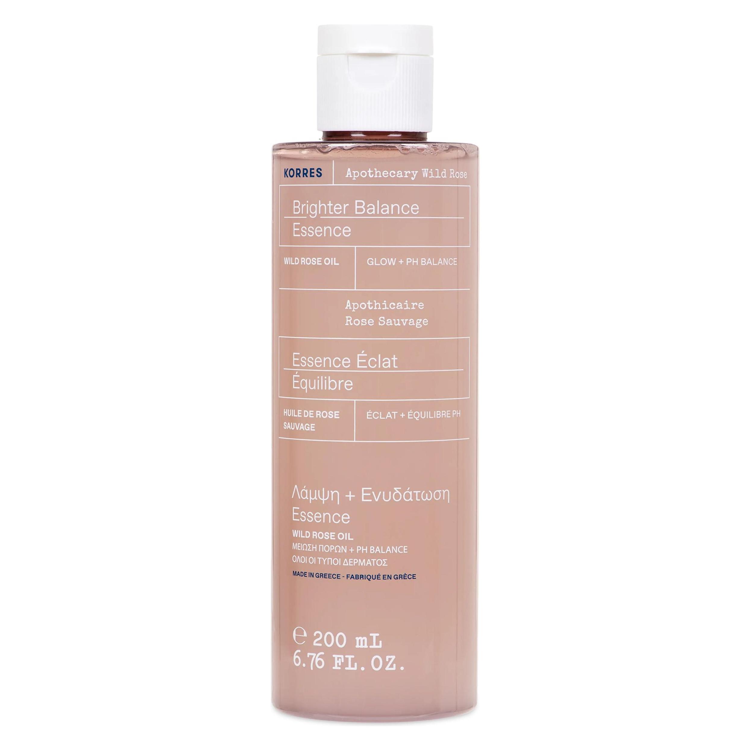 Korres Apothecary Wild Rose Ausgleichende Essenz für strahlenden Teint (200 ml) (5203069106576)