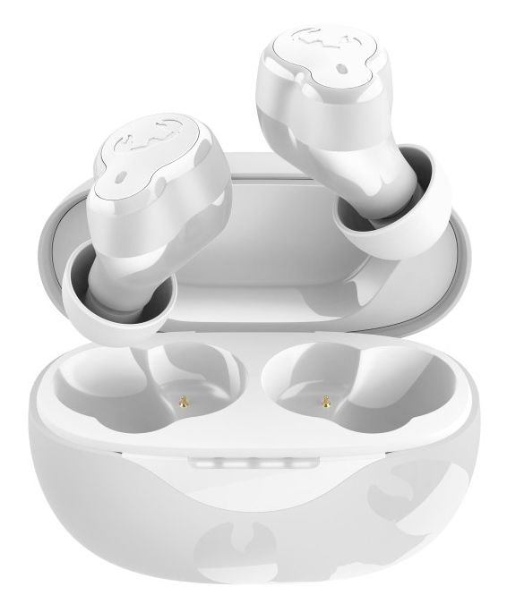 Fresh n Rebel In-Ear Bluetooth Kopfhörer kabellos 7 h Laufzeit Twins Breez (Grau) 00231803