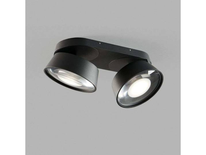 Vantage 2+ Deckenleuchte 2700K Black - LIGHT-POINT - Wohnzimmer - Aluminium