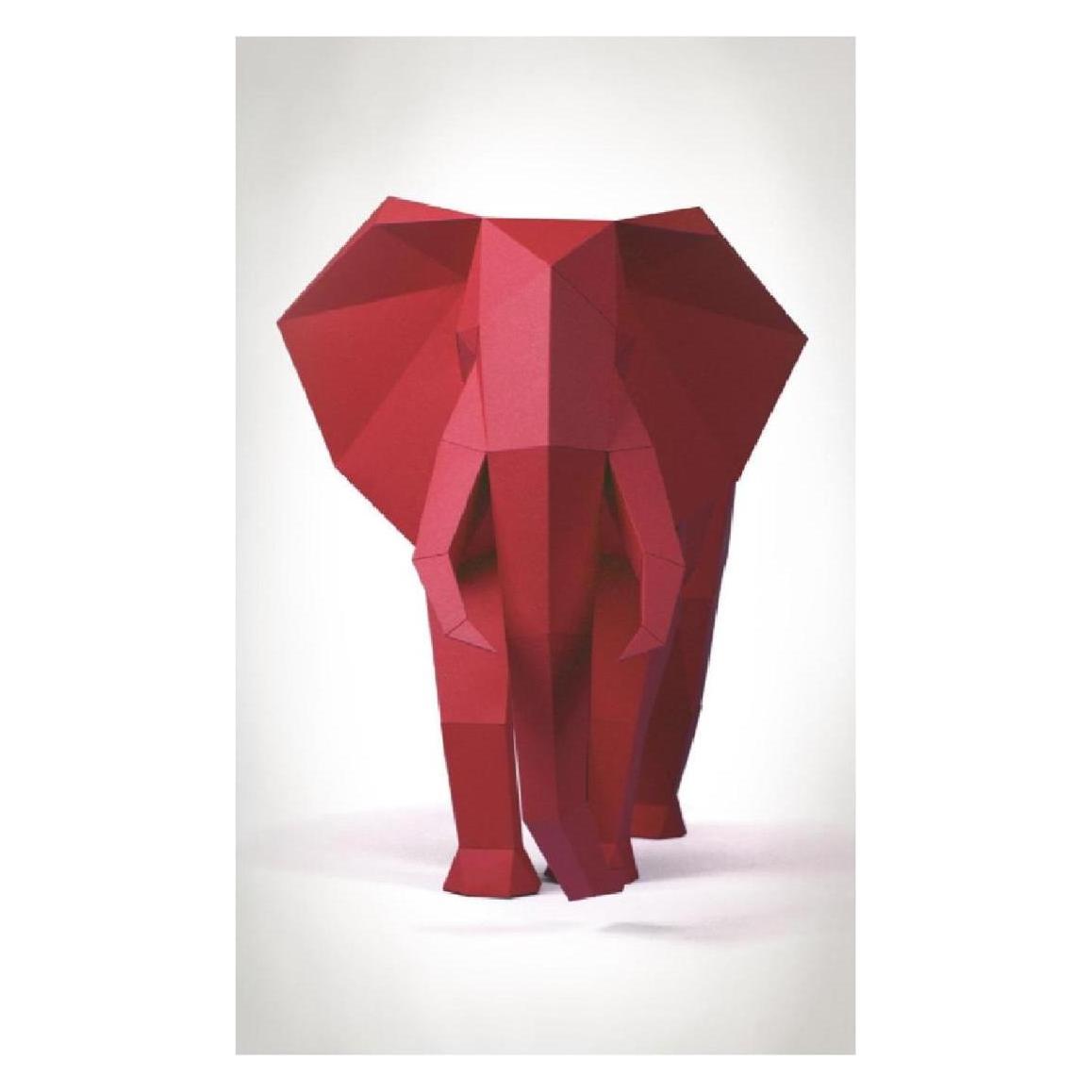 Liebesreh ELEFANT ZIEGELROT - Bastelset - Elefant, ziegelrot (ELEFANT_ZIEGELROT)