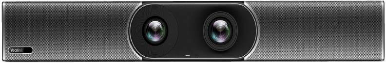 Yealink MeetingBar A30 Barre vidéo Android multi-plateformes avec double caméra PTZ et fonctionnalités IA pour moyennes salles.