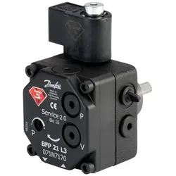 Danfoss lbrennerpumpe BFP 21 LE 16.00 L/h Drehrichtung: L Dsenanschluss/Druckstutzen: R, Thermostat