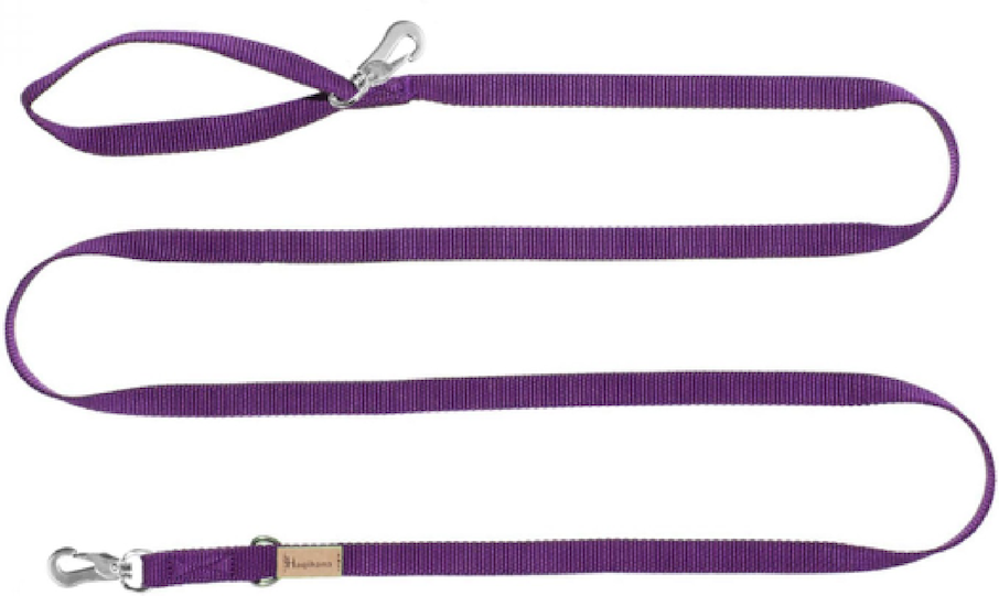 Haqihana Guinzaglio in Nylon Viola 2 mt / 15 mm