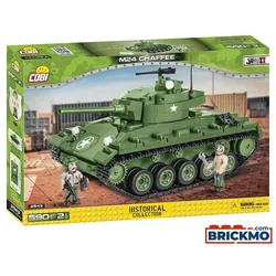 Cobi World War II Panzer M24 Chaffee COBI-2543