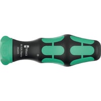 80 RA Vario Handhalter mit Ratschenfunktion, Schraubendreher schwarz/grün, für Doppelklingen aus dem Wera Vario-Programm