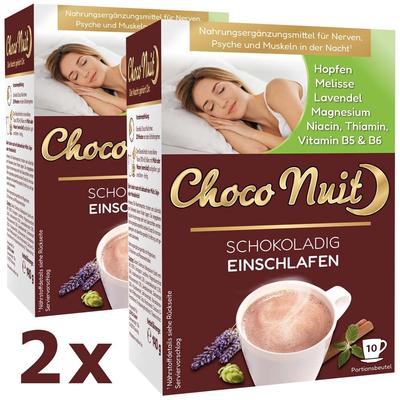 Choco Nuit Gute-Nacht-Schokogetränk Pulver 20x14 g