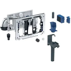 Geberit Modul 115051212 hochglanz verchromt, mit manueller Auslösung und Einschub