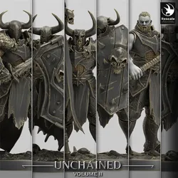 Pack Unchained Warrior (1 inch) Set von Rescale Miniatures aus Unchained Vol. 2
