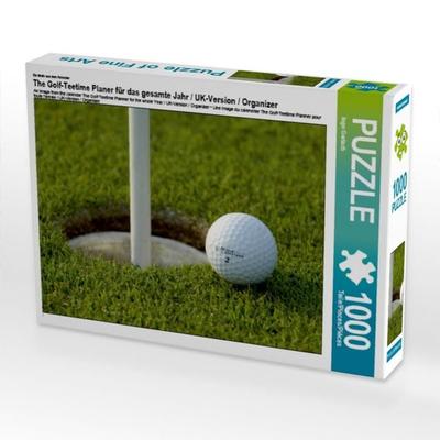 CALVENDO Puzzle Ein Motiv aus dem Kalender The Golf-Teetime Planer für das gesamte Jahr / UK-Version / Organizer | 1000 Teile Lege-Größe 64x48cm