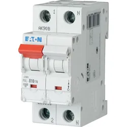 Eaton 236186 Leitungsschutzschalter, 10 A, 1p+N, Charakteristik: D PXL-D10/1N