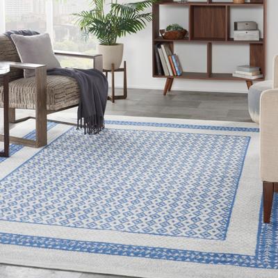 Nourison Whimsicle Geometric Moroccan Bordered Area Rug