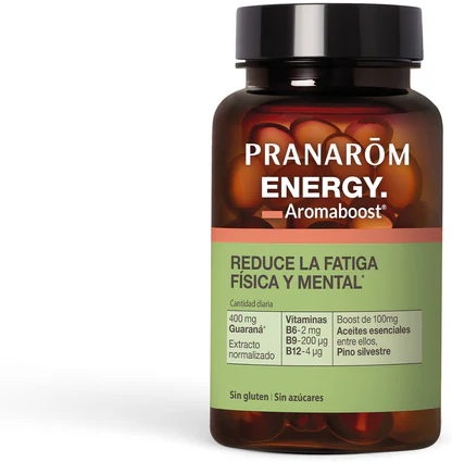 Pranarom Aromaboost Energy 60 Organic Capsules