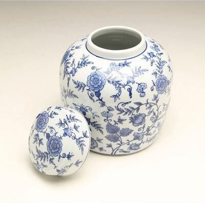 Orchard Creek Designs "Desin 9"" Porcelain Jar"