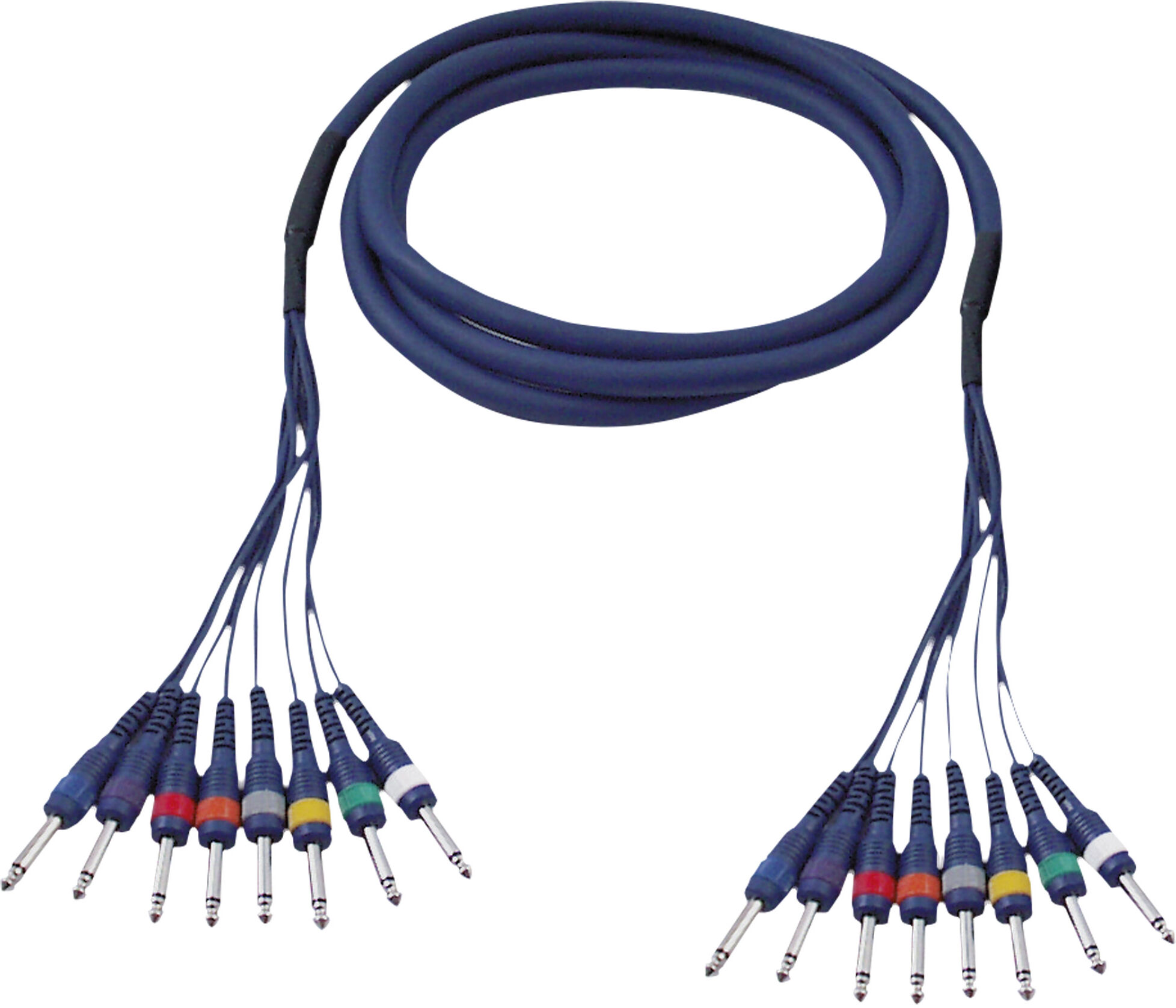 DAP Audio Fl63 – 8-Fach Mono-Klinkenstecker Auf 8-Fach Mono-Klinkenstecker, 3 M