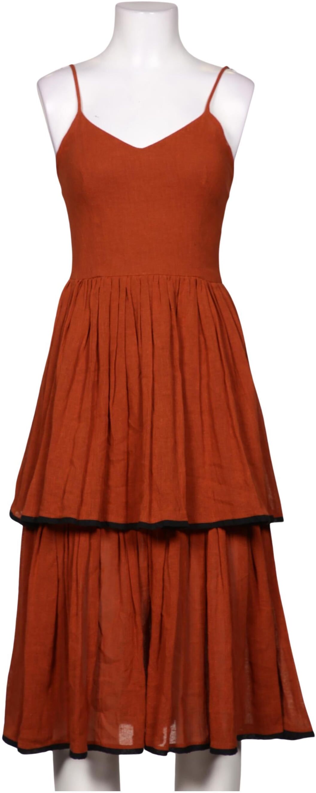 Bardot Damen Kleid, Rot, Gr. 3Xs, Viskose / Baumwolle - Second Hand