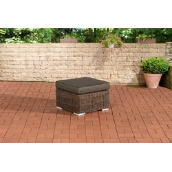 Hocker Bilbao / Madeira Anthrazit