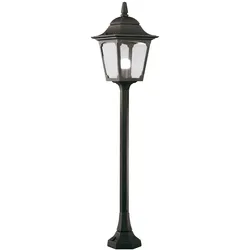 Elstead Lighting Chapel 1-flammige Außen-Pollerleuchte E27 IP44 Schwarz