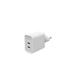 ZAGG Speedport 45 USB Ladegerät 45 W 2x USB-C® USB PD 3.1 Weiß Steckdose GaN, USB Power Delivery (USB-PD) 409919990