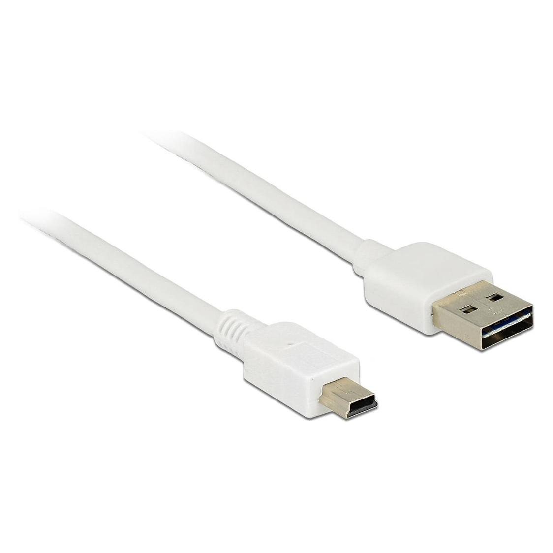 Delock USB A - Mini B (3 m, USB 2.0) (85161)