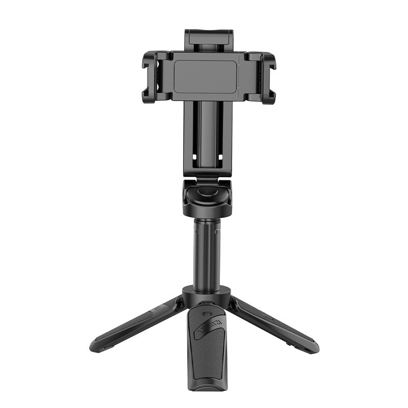 Ulanzi JJ02 Bluetooth-selfiestick en 3-in-1 telefoonstatief met afstandsbediening en dubbele accessoireschoenbevestigingen voor iPhone en Android
