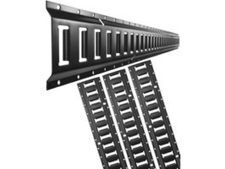 VEVOR E-Track-Schienen-Set, 1,52 m lange Stahlschienen, 4er-Pack, Tragfähigkeit bis zu 914 kg, robuste Schienen mit Schrauben für Garagen, Lieferwagen, Anhänger, Motorrad-Zurrgurte, ATV-Halterungen