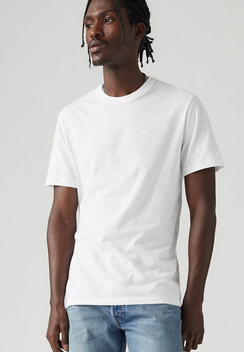 LEVI'S Lot de 2 t-shirts slim col rond