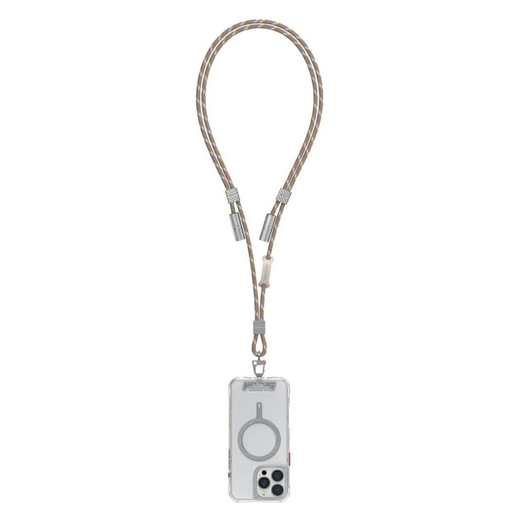 Skinarma Universal phone lanyard cable 2in1 Dyno Ve USB-C/USB-C beige (USB 2.0, 240 W) (SK-DYVE-CBLCC-BGE)