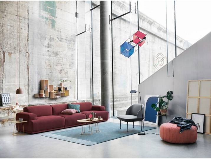 Grain Pendelleuchte Dusty Green - Muuto - Esszimmer - Bambus