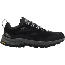Jack Wolfskin, Herren, Wanderschuhe, Cyrox Texapore Low (42.5), Schwarz