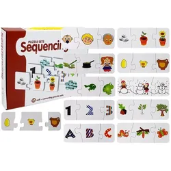 Lernpuzzle Puzzle Lernen 10 Verbindungen