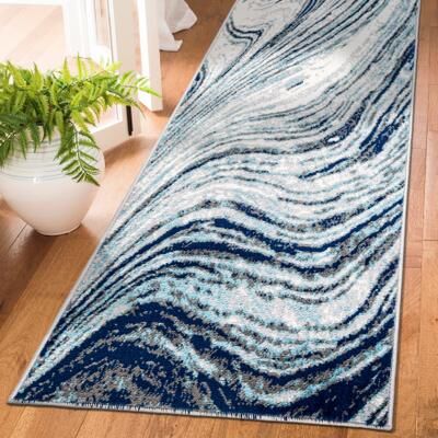 World Rug Gallery Abstract Swirl Area Rug
