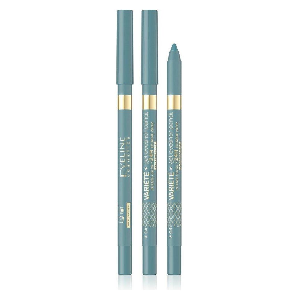 Eveline Variete Gel Waterproof Eyeliner 04ue Lagoon 9G (04 Blue Lagoon, 04ue Lagoon, Nr. 04 Türkis) (35586807)