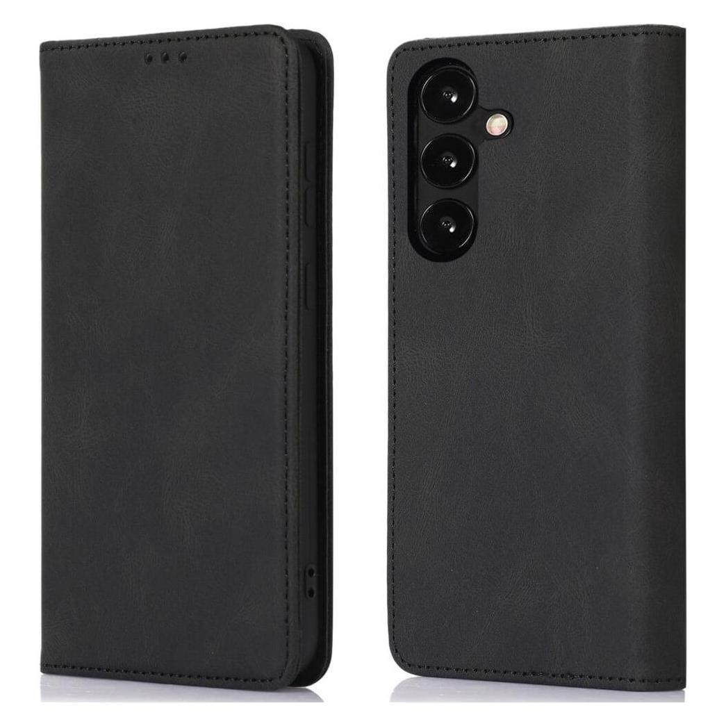 Cover-Discount Galaxy A25 5G - Vintage Flip Case Hülle schwarz (Samsung Galaxy A25 5G) (660172231C)