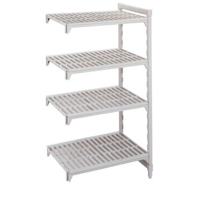 Regal Premium 4ét. à l'abri 400x1435x1800 mm - Weiß gesprenkelt -. Cambro