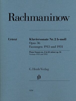 Henle Verlag Rachmaninow Klaviersonate Nr.2