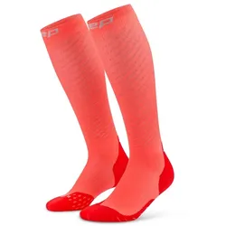 Cep Damen Pro Run Reflective Tall Socks 3.0 rot