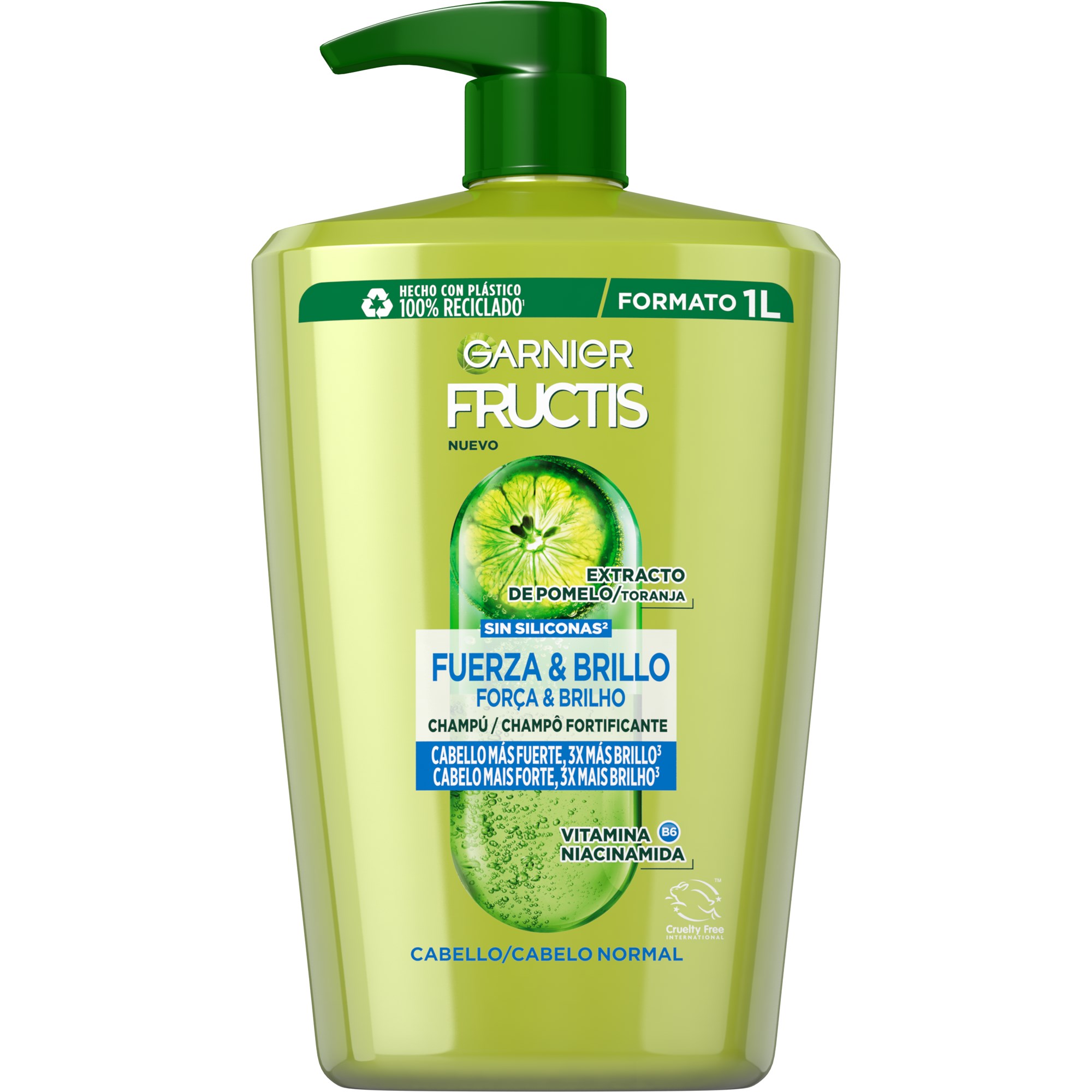 Garnier Fructis Strength and Shine Shampoo 1000mL