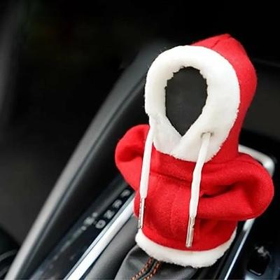 Hoodie-Abdeckung für den Schalthebel, universeller Hoodie für den Auto-Schaltknauf, Mini-Hoodie für den Auto-Schalthebel, Automobil-Innenausstattung, süße Gadgets