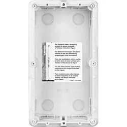 Legrand 350020 2-moduliger Unterputzkasten zum Einbau der SFERA und LINEA 3000 Türstationen