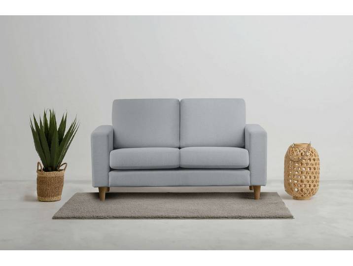 OTTO home 2-Sitzer Tvinno, im skandinavischen Stil, mit Massivholzfüßen, Breite 155 cm