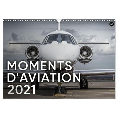 MOMENTS D´AVIATION 2026 (Calendrier mural 2026 DIN A3 vertical), CALVENDO calendrier mensuel