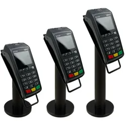 Max Michel Halterung für Ingenico Desk/3500, runde Abdeckung, Pole 180 mm, Barcode Scanner Zubehör